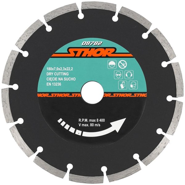 Segmentoitu timanttilaikka HS 180 mm STHOR STHOR