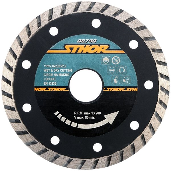 Turbo-timanttilaikka 115 mm STHOR STHOR