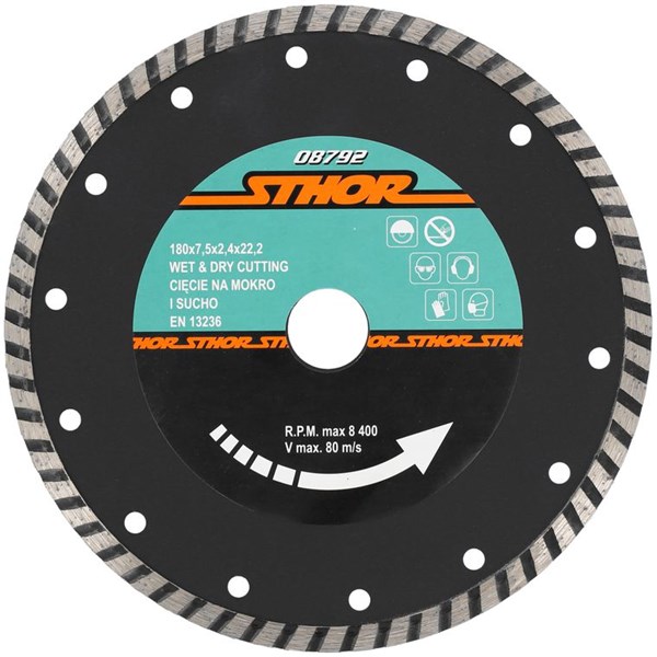 Turbo-timanttilaikka 180 mm STHOR STHOR