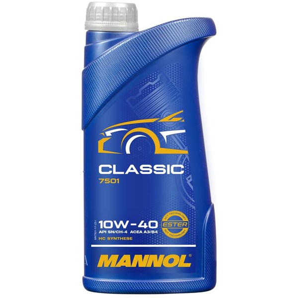 Moottoriöljy MANNOL 7501 Classic 10W-40 MANNOL MANNOL