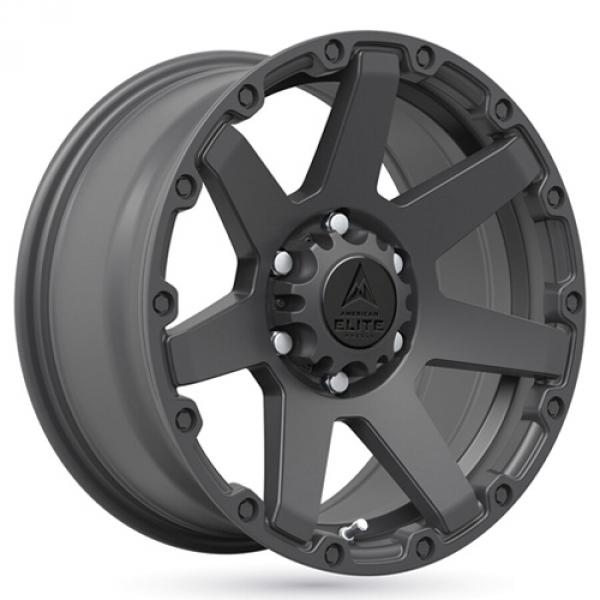 American elite wheels Peacemaker Matt Black American Elite Wheels