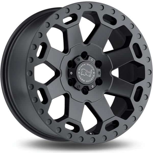 Black rhino Warlord Matt Gun Metal Black Rhino