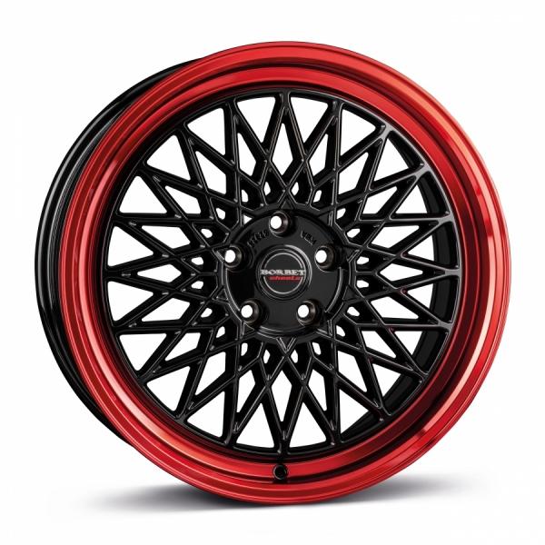 Borbet B Black Rim Red Borbet