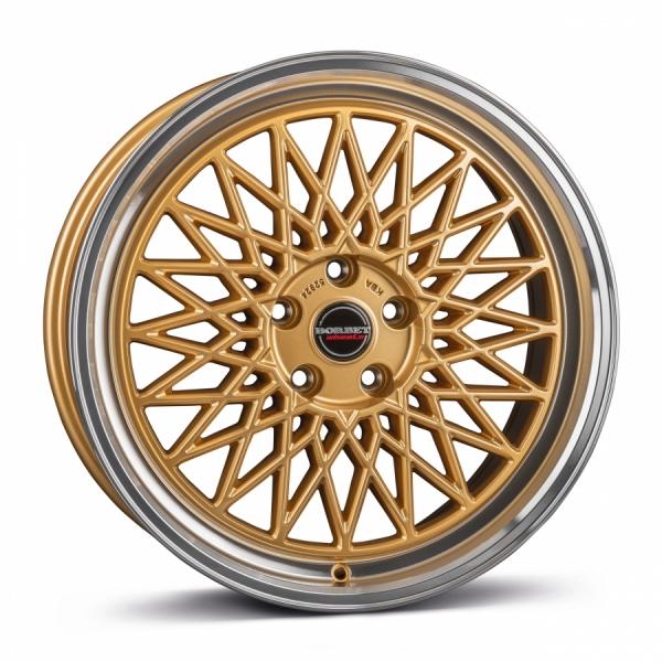 Borbet B Gold Rim Polished Borbet