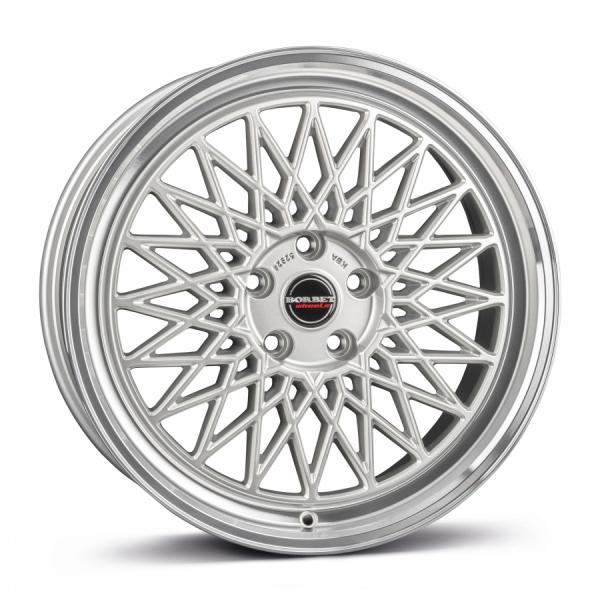Borbet B Silver Rim Polished Borbet