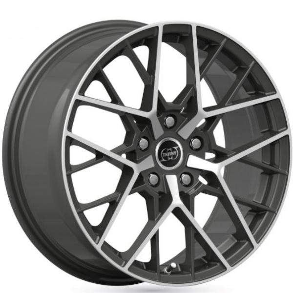 Infiny Tonix Satin Gunmetal Machined Face Infiny