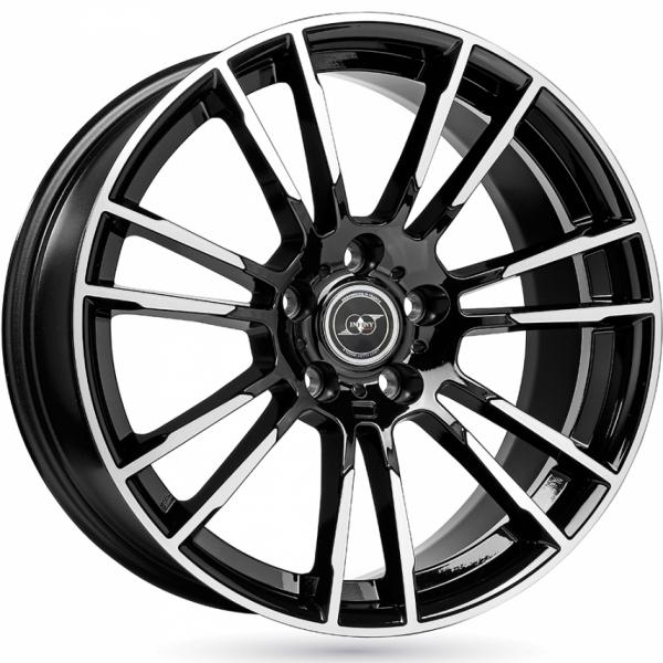 Infiny individual Motor Shiny Black Machined Face Infiny Individual