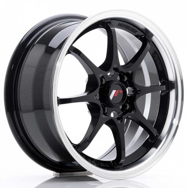 Japan racing JR5 Gloss Black Machined LIP Japan Racing
