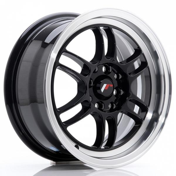 Japan racing JR7 Gloss Black Machined LIP Japan Racing