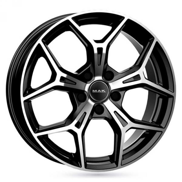 Mak Epica Black Machined Face Mak