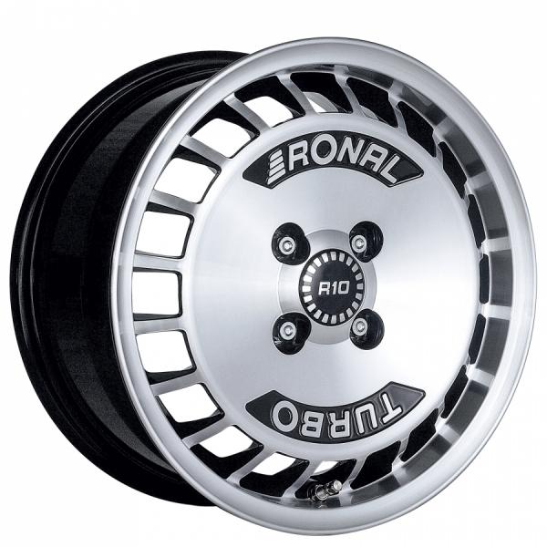 Ronal R10 Turbo Black Polished RONAL