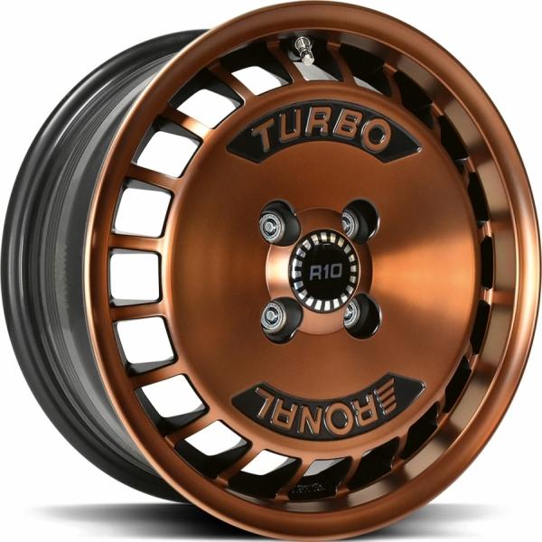 Ronal R10 TURBO Copper Matt front diamond cut RONAL