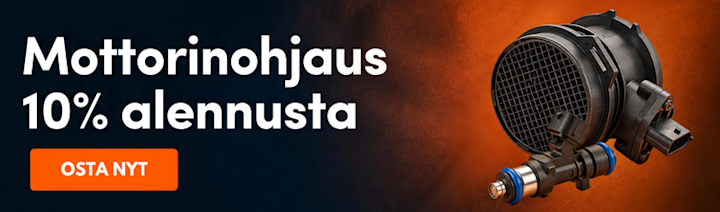 10 % alennus moottorinohjauksesta