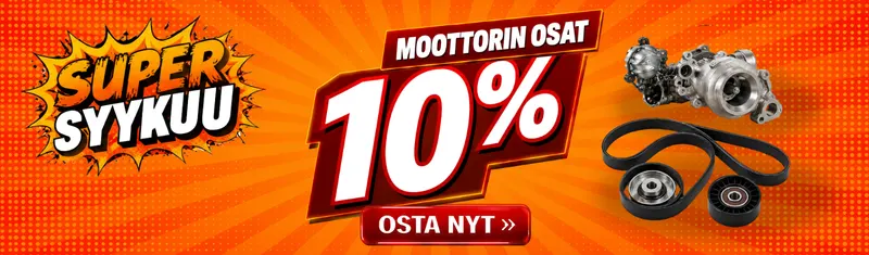 10 % alennus moottorin osat